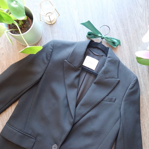 Aritzia Wilfred Flores Blazer, Black 🥂 - Picture 2 of 2